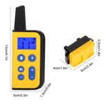 Collar para mascotas con vibración y descarga eléctrica, entrenador para perros con Control remoto de 800m, Stop Barker - Imagen 3
