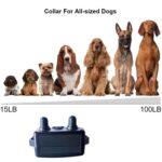 Collar para mascotas con vibración y descarga eléctrica, entrenador para perros con Control remoto de 800m, Stop Barker - Imagen 10