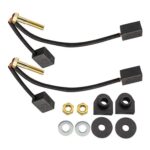 2 unids/set para coche Club/carrito de Golf EZGO 3,3 cepillos de carbono para Motor, Carbon Brush Contains Hardware Bag