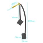 2 unids/set para coche Club/carrito de Golf EZGO 3,3 cepillos de carbono para Motor, Carbon Brush - Imagen 3