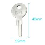 Para llaves de encendido de llave de arranque de carrito de golf EZGO TXT 17063-G01 - Imagen 2
