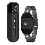 Collar de vibración impermeable con Control remoto inteligente para entrenador de perros Stop Barker, 669N-1