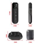 Collar de vibración impermeable con Control remoto inteligente para entrenador de perros Stop Barker, 669N-1 - Imagen 4