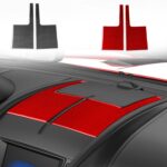 Adhesivo universal para ventilación central de instrumentos con volante a la izquierda y a la derecha para Jaguar F-TYPE 2013+ - Imagen 2