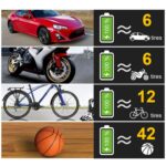 Equipo inflador de neumáticos con compresor de bomba de aire de coche de 120W, Wired Digital Display - Imagen 5