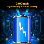 Equipo inflador de neumáticos con compresor de bomba de aire de coche de 120W, Wired Digital Display - Imagen 8
