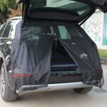 Mosquitera magnética para puerta trasera de coche, mosquiteras antimosquitos e insectos, para maletero, L 162 x 150cm