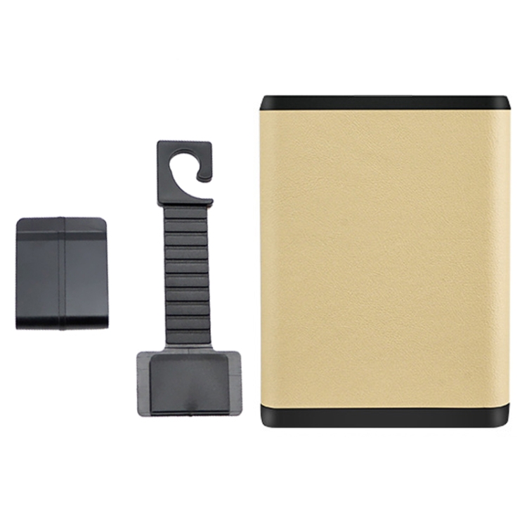 TBD0604185401A.jpg Caja de almacenamiento multifuncional para colgar en la puerta del respaldo del asiento del coche, Beige - Imagen 1
