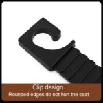 Caja de almacenamiento multifuncional para colgar en la puerta del respaldo del asiento del coche, Black - Imagen 3