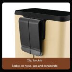 Caja de almacenamiento multifuncional para colgar en la puerta del respaldo del asiento del coche, Gray - Imagen 4