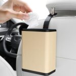 Caja de almacenamiento multifuncional para colgar en la puerta del respaldo del asiento del coche, Gray - Imagen 9