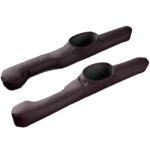 Organizador de almacenamiento para asiento de coche, rellenos de costuras antifugas, 1 par, Storage Dark Coffee