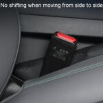 Organizador de almacenamiento para asiento de coche, rellenos de costuras antifugas, 1 par, Storage Dark Coffee - Imagen 6