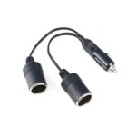 Extensión de cobre para encendedor de cigarrillos de coche, 12/24V, 10A, General, 1 arrastre, 2 carga de coche