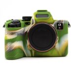 Funda protectora de silicona para cámara sin espejo Sony A7RV, Camouflage