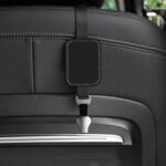 Respaldo del asiento trasero del coche, gancho multifuncional Interior de gamuza