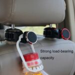 Cojín multifuncional para coche, soporte magnético para teléfono móvil, suministros interiores para coche, Red - Imagen 4
