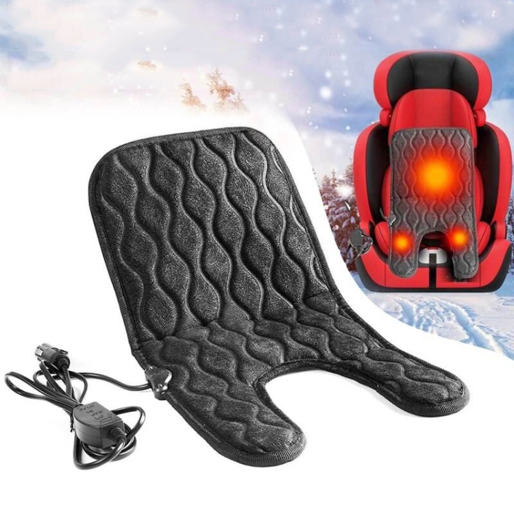 TBD0604212701A.jpg Cojín de asiento con calefacción eléctrica de invierno para coche de un solo asiento para niños - Imagen 1