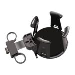 Soporte para bebidas para salida de aire de coche, estantes para tazas de agua multifuncionales para coche, LW-170