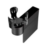 Caja de almacenamiento para espacio de asiento de coche, Cenicero con soporte para vasos, Right Black