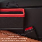 Caja de almacenamiento para espacio de asiento de coche, Cenicero con soporte para vasos, Left Brown - Imagen 7