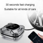 Bomba de inflado con pantalla Digital inteligente para coche, motor neumático portátil para neumáticos de coche, 30 Cylinders - Imagen 8