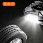 Bomba de inflado con pantalla Digital inteligente para coche, motor neumático portátil para neumáticos de coche, 22 Cylinders - Imagen 10