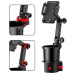 Soporte para móvil de coche 2 en 1, soporte multifuncional para bebidas y vasos de agua - Imagen 4