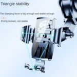 SHUNWEI SD-1132B Ventosa para teléfono de automóvil + Soporte para ventilación de aire Soporte de detección de gravedad - Imagen 3