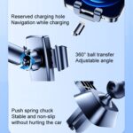 SHUNWEI SD-1132B Ventosa para teléfono de automóvil + Soporte para ventilación de aire Soporte de detección de gravedad - Imagen 4
