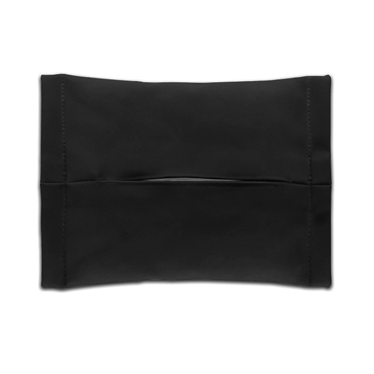 TBD0604225501.jpg Para Tesla Model 3 / Y asiento de coche pantalla de Control Central caja de pañuelos bolsas de almacenamiento de pañuelos, Black - Imagen 1