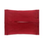 Para Tesla Model 3 / Y asiento de coche pantalla de Control Central caja de pañuelos bolsas de almacenamiento de pañuelos, Red