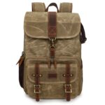 Bolsa para cámara digital SLR de gran capacidad, mochila para ordenador portátil, bolsa de almacenamiento de lona