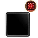 Luces LED para remolque automotrices Luces de freno traseras universales, Black Shell 12 Light