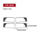 For Mercedes-Benz G-Class W463 4pcs /Set Interior Door Handle Sticker - Imagen 3