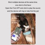 Collar de silicona con cubierta protectora para localizador inteligente de mascotas certificado Mfi - Imagen 8