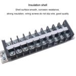 Bloque de terminales Bloque de cableado tipo carril Cables en paralelo Conector de cable, CHINT TD-1520 - Imagen 4