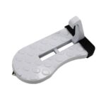 Para asistencia en automóviles SUV para subir al pedal del gancho del automóvil, White with Broken Window