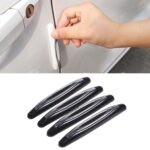 4 unids/set tiras anticolisión para puerta de coche pegatinas antiarañazos para espejo retrovisor