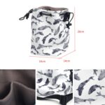 Bolsa de almacenamiento impermeable multifuncional portátil con cordón para cámaras instantáneas - Imagen 4