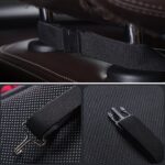 Cojín de asiento de felpa corto con calefacción eléctrica de invierno para coche de 12V, Beige - Imagen 9