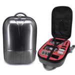 Para DJI Mini 4 Pro Drone Bolsa de almacenamiento Mochila de fibra de carbono, For DJI Mini 4 Pro Brushed Style