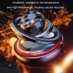 Adornos de aromaterapia para coche giratorios solares interestelares, Silver - Imagen 9