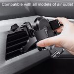Soporte para teléfono automotriz de fibra de carbono, soporte de navegación para coche, modelo telescópico, 2 In 1 - Imagen 11