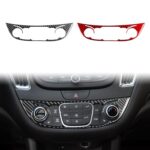 Pegatina para panel de perilla de control central con volante a la izquierda para Chevrolet Malibu 2016-2022, modelo B - Imagen 2