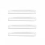 4 unids/set espejo retrovisor para coche cuerpo ABS tira anticolisión