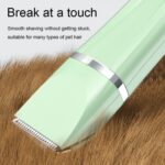 Afeitadora eléctrica multifuncional para mascotas, cortadora de pelo para perros y gatos, 2-in-1 Green - Imagen 4