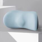 Cojín de coche Asiento de conducción Soporte cervical Almohada de respaldo, Waist Pad Blue