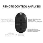 Luz intermitente para motocicleta M7, resistente al agua, larga duración, Control remoto inalámbrico, luces de advertencia modificadas - Imagen 2