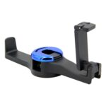 Soporte para teléfono con gancho doble para asiento trasero de coche, Silver - Imagen 3